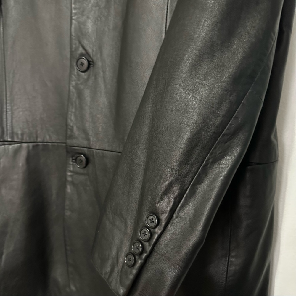 Men’s Genuine Leather Alfani Jacket - great quality - Picture 4 of 16